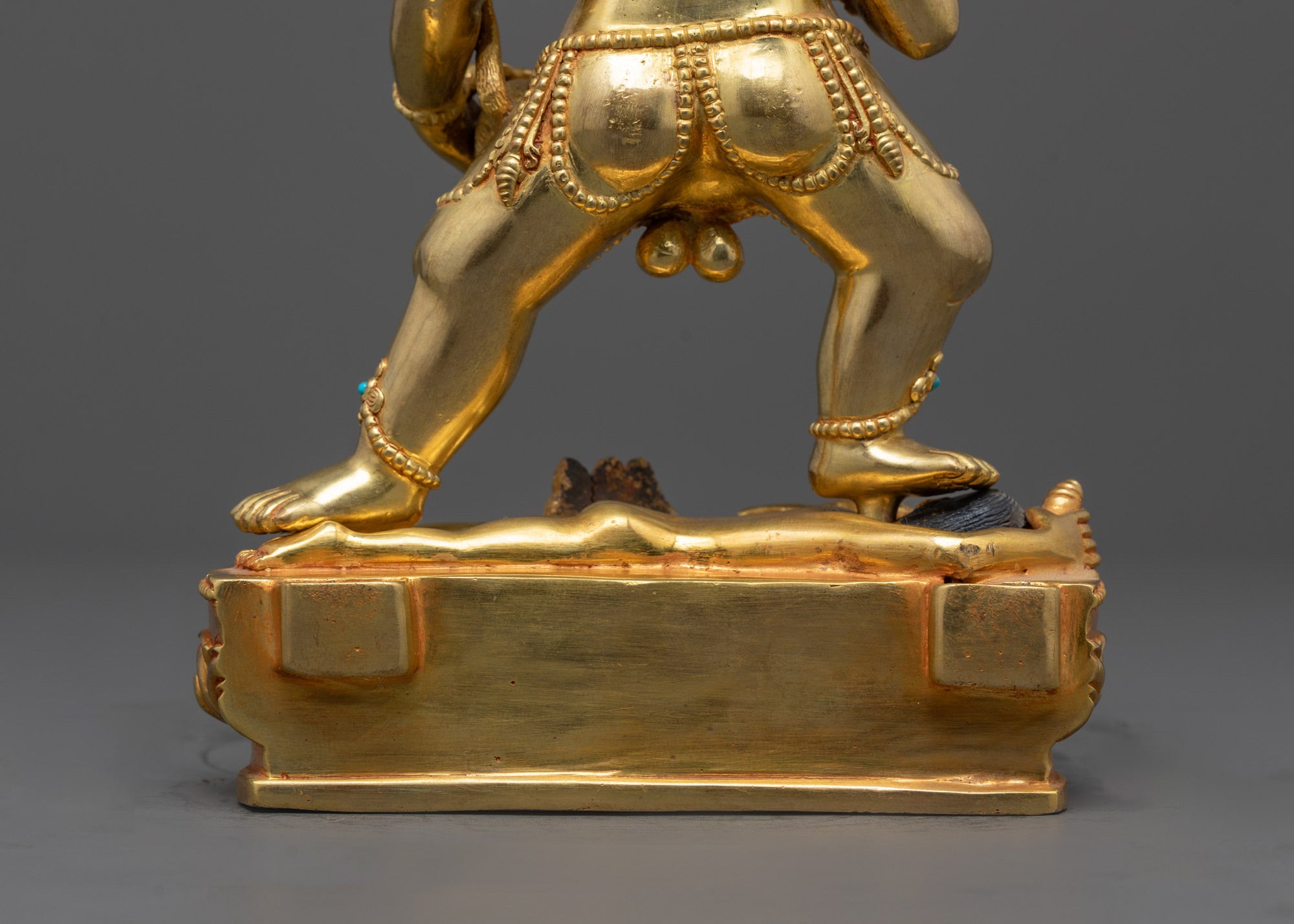 Nepalese Black Dzambhala Statue | Handcrafted Wealth Attractor