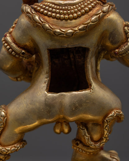 Nepalese Black Dzambhala Statue | Spiritual Protection