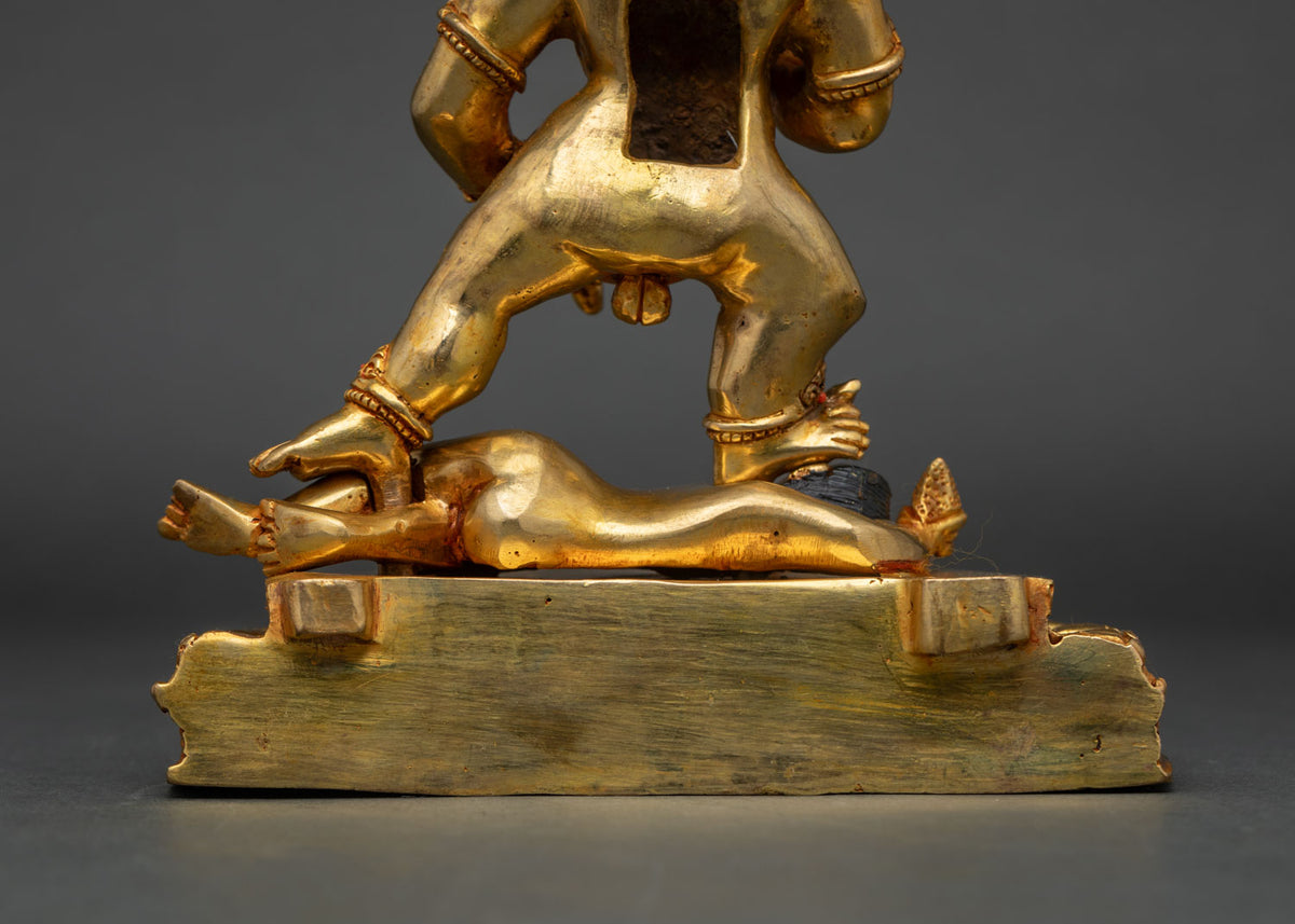 Black Dzambhala Statue | Sacred Protector and Wealth Deity