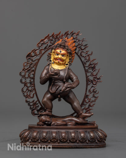 Black Dzambhala Statue