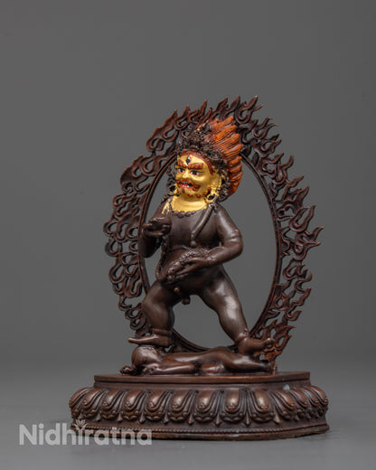 Black Dzambhala Statue