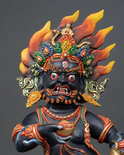 Black Dzambhala Statue