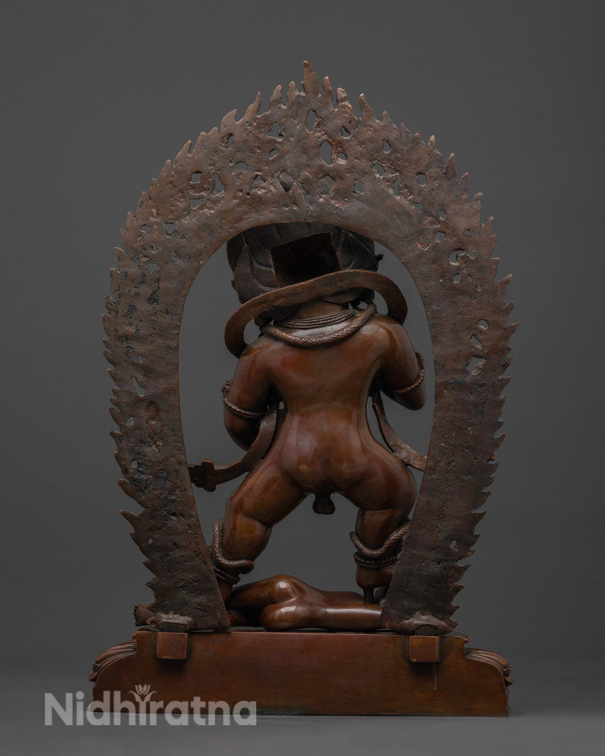 Black Dzambhala Statue | Himalayan Sacred Art