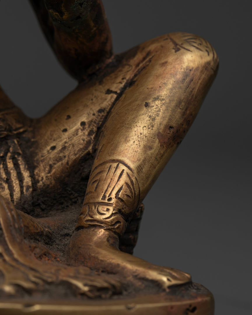 Bronze Parvati Statue | Handcrafted Hindu Goddess Sculpture