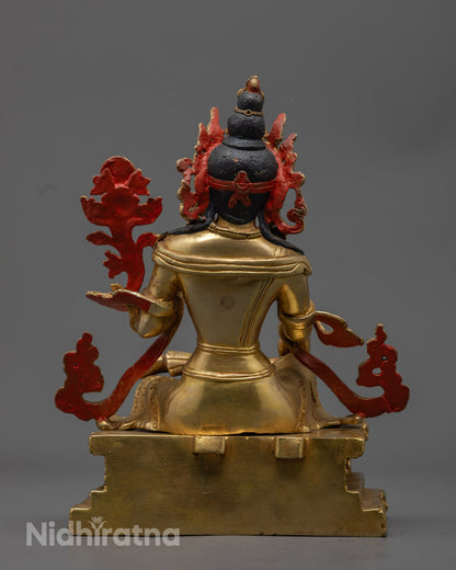 Handcrafted Bodhisattva Sculpture | Spiritual Home Decor Art