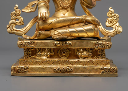 Handcrafted Bodhisattva Sculpture | Spiritual Home Decor Art