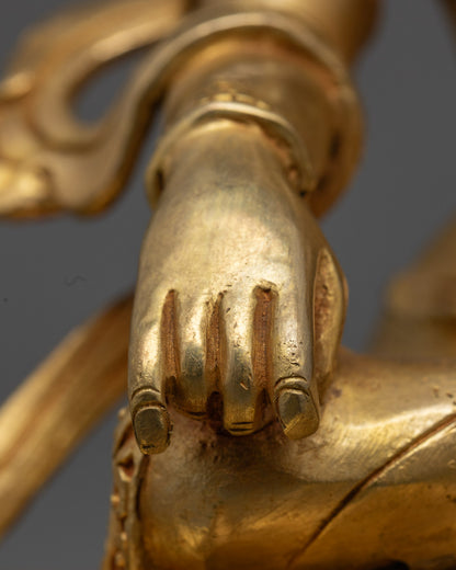 Handcrafted Bodhisattva Sculpture | Spiritual Home Decor Art