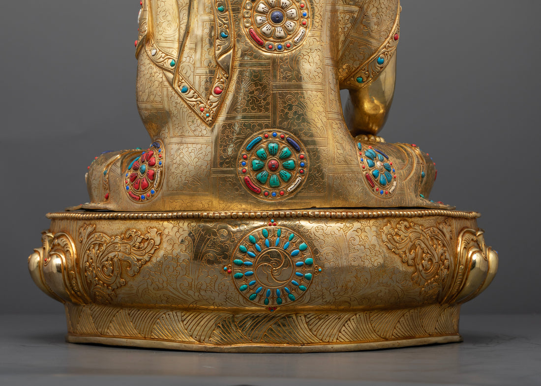 Meditative Shakyamuni Buddha Statue: A Spiritual Treasure