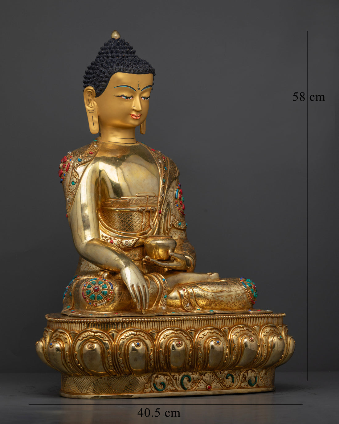 Meditative Shakyamuni Buddha Statue: A Spiritual Treasure