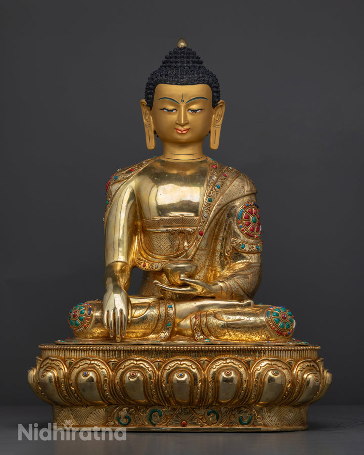 Meditative Shakyamuni Buddha Statue: A Spiritual Treasure