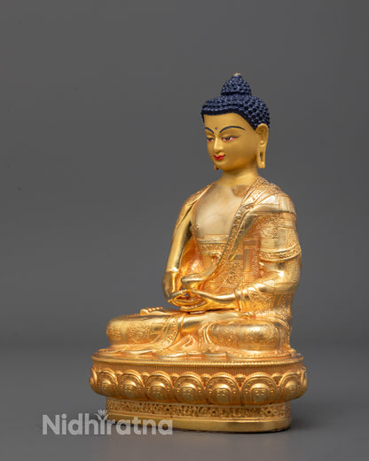 Pure Land Amitabha Buddha Statue | Machine-Made Buddhist Icon