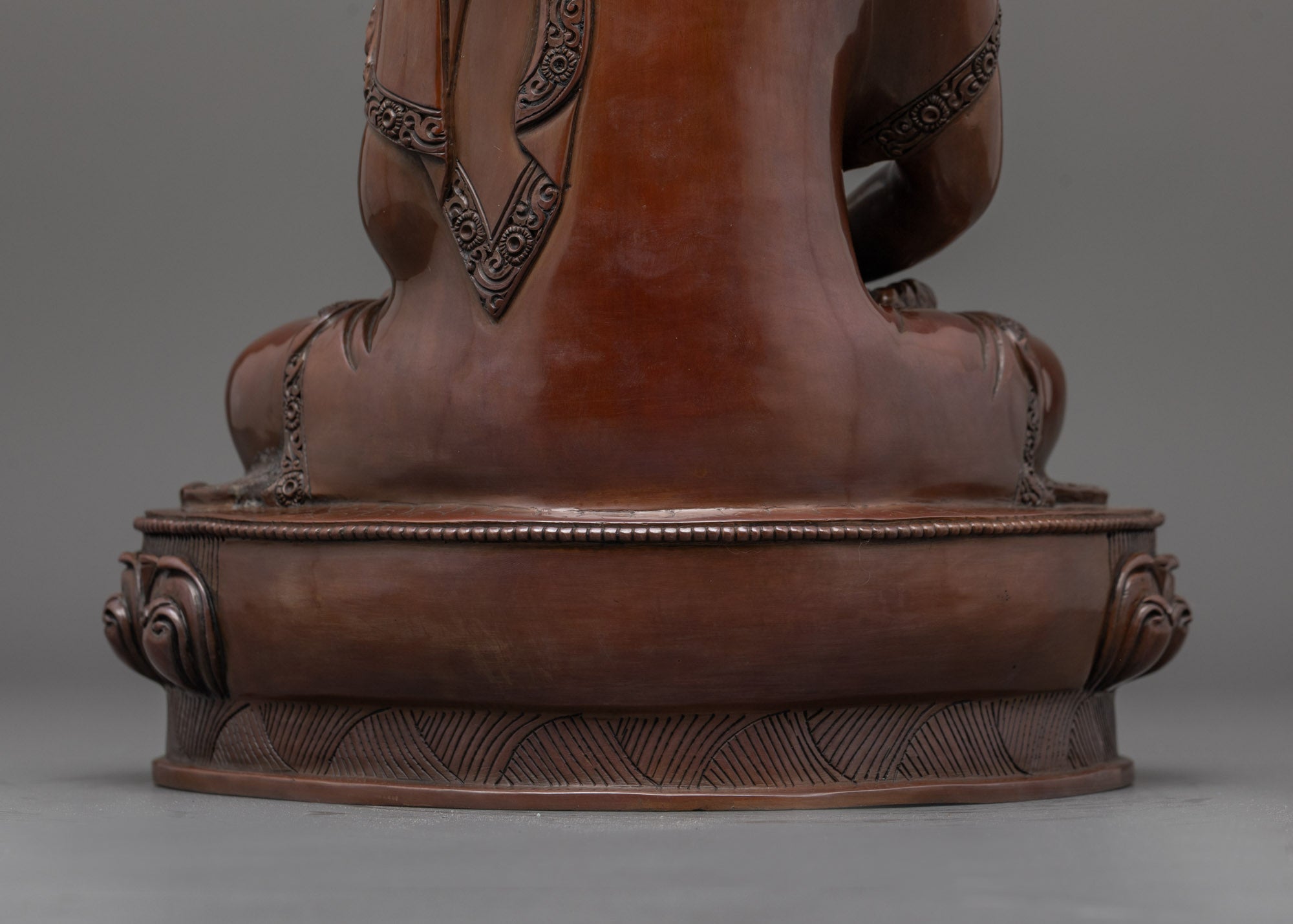 Traditional Oxidized Amitabha Buddha Statue | Handmade in Nepal