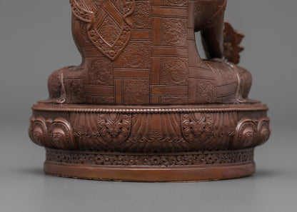 Machine-Made Medicine Buddha Statue | Nepal Artisan Art