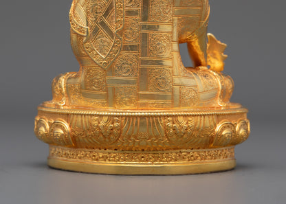 Traditional Machine-Made Medicine Buddha Statue