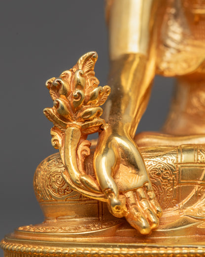 Traditional Machine-Made Medicine Buddha Statue
