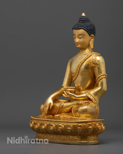 Namo Shakyamuni Buddha Statue | Tibetan Artwork