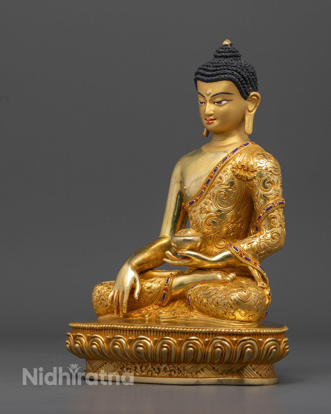 Shakymauni Buddha Statue | Traditionally Crafted Himalayan Art