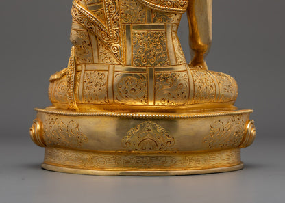 Namo Shakyamuni Buddha Statue | Tibetan Artwork