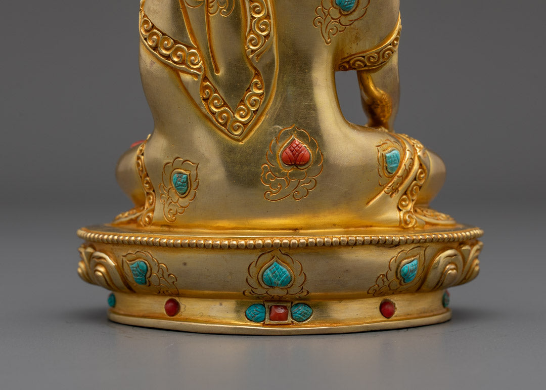 Nepalese Shakyamuni Buddha Statue | Hand-Carved