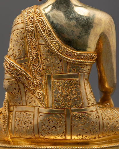 Namo Shakyamuni Buddha Statue | Tibetan Artwork