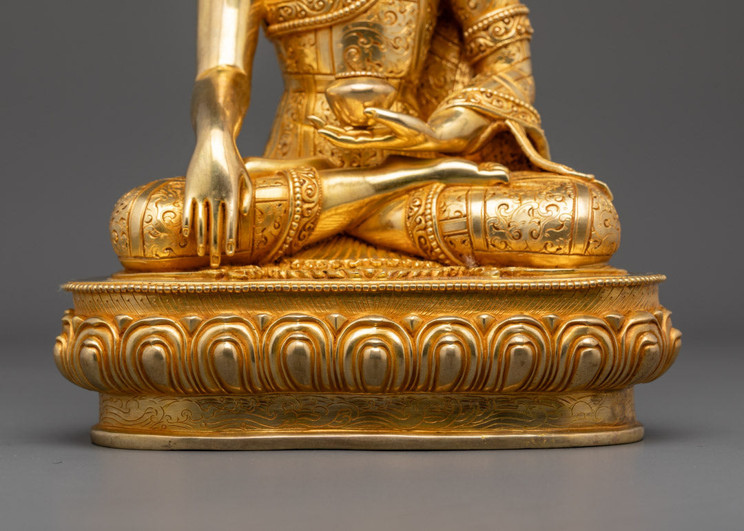 Namo Shakyamuni Buddha Statue | Tibetan Artwork