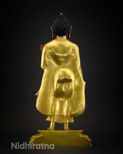 Standing Shakyamuni Buddha Statue | Handcrafted Buddhist Statue