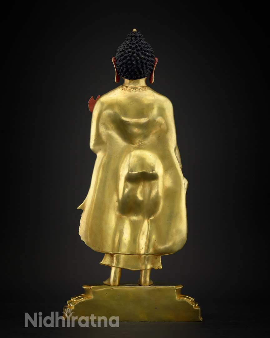 Standing Shakyamuni Buddha Statue | Handcrafted Buddhist Statue