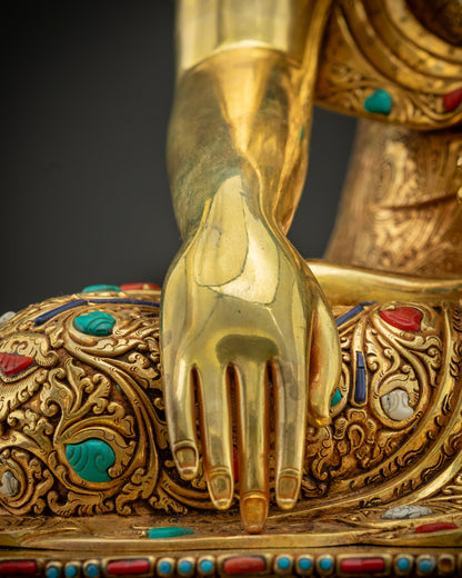 Shakyamuni Buddha Enlightenment and Liberation Sculpture