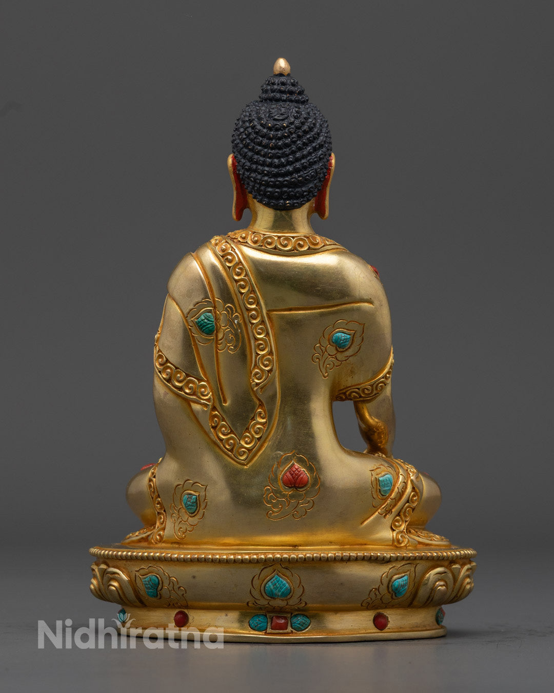 Nepalese Shakyamuni Buddha Statue | Hand-Carved