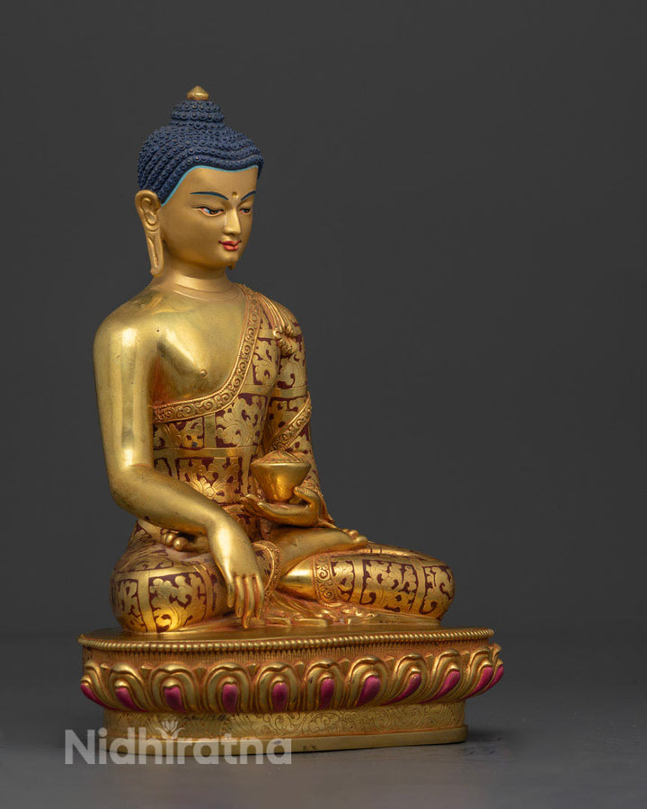 Earth Touching Buddha Statue | Historical Gautam Buddha Artwork