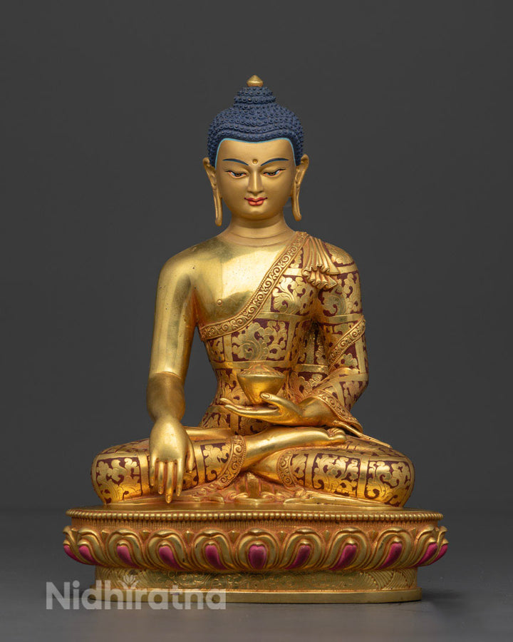 Earth Touching Buddha Statue | Historical Gautam Buddha Artwork