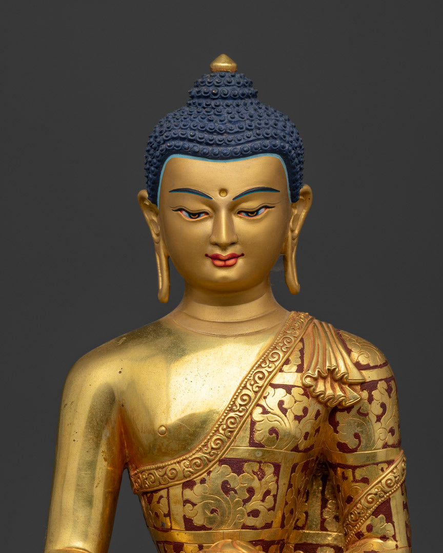 Earth Touching Buddha Statue | Historical Gautam Buddha Artwork