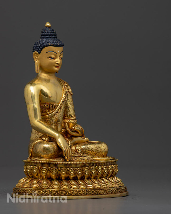 Shakyamuni Buddha Art | Traditional Tibetan Deity Statue