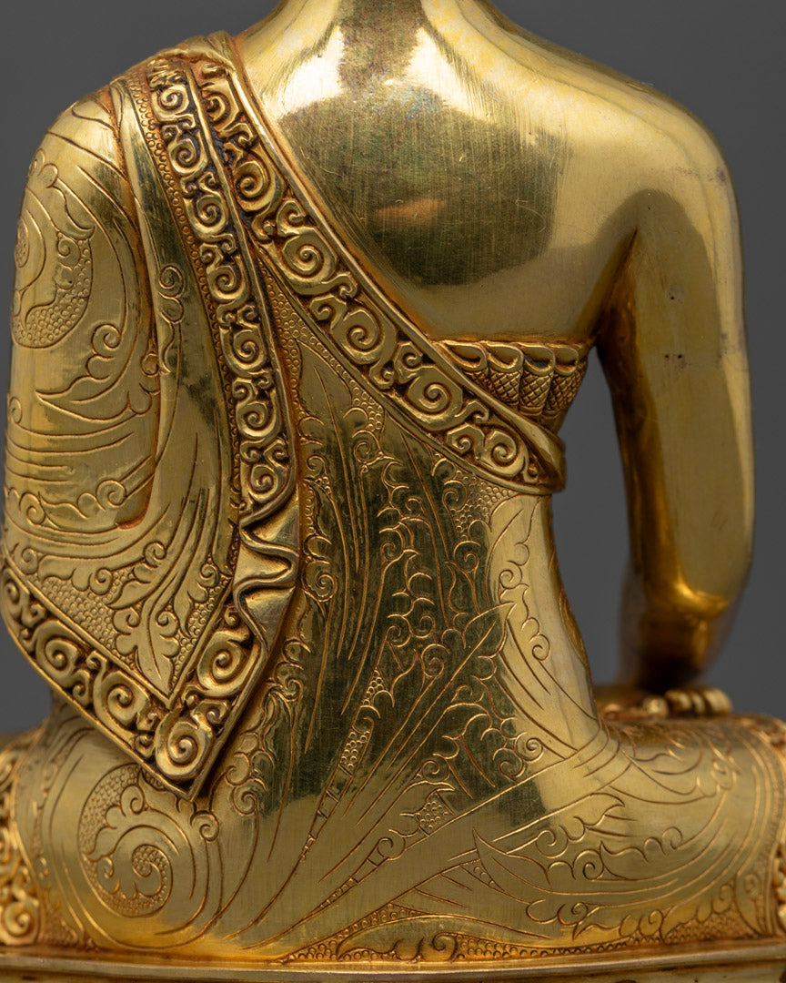 Shakyamuni Buddha Art | Traditional Tibetan Deity Statue