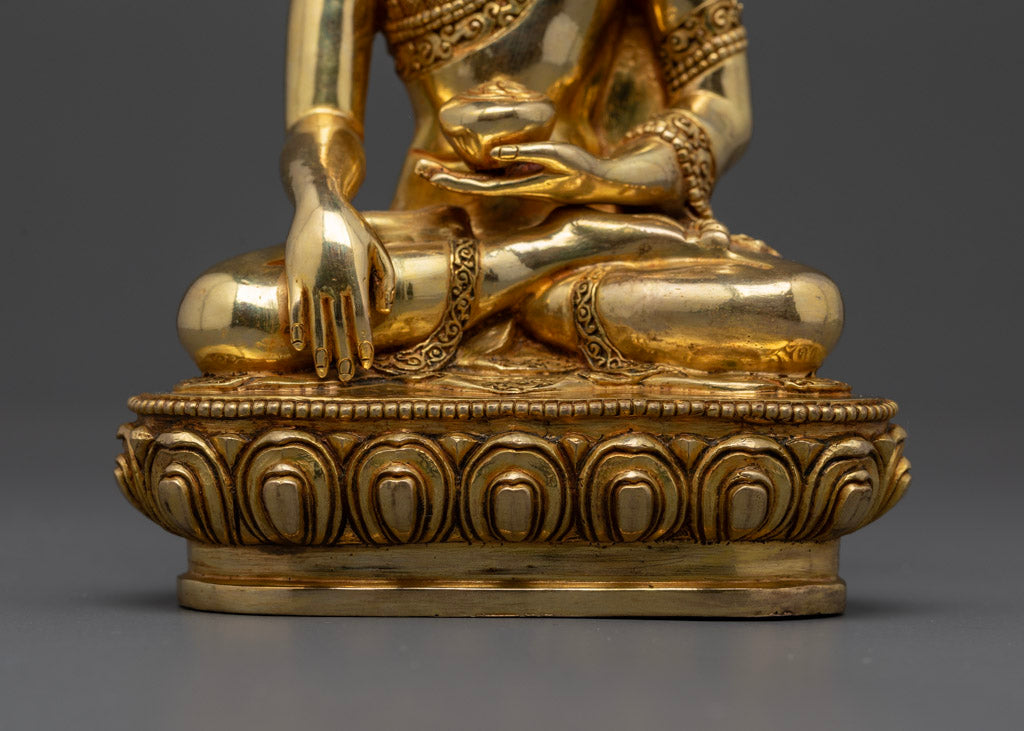 Shakyamuni Buddha Sadhana Statue | Nepalese Handmade Statue