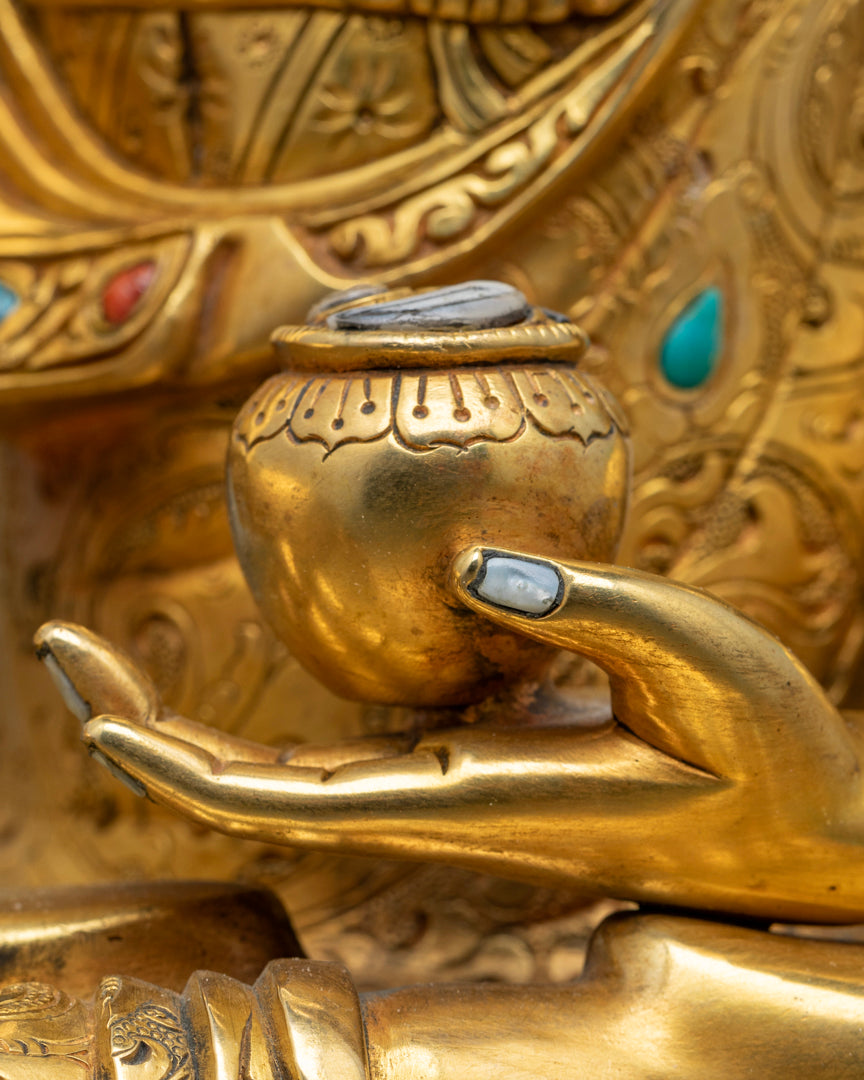 Shakyamuni Buddha Statue | Tibetan Artwork