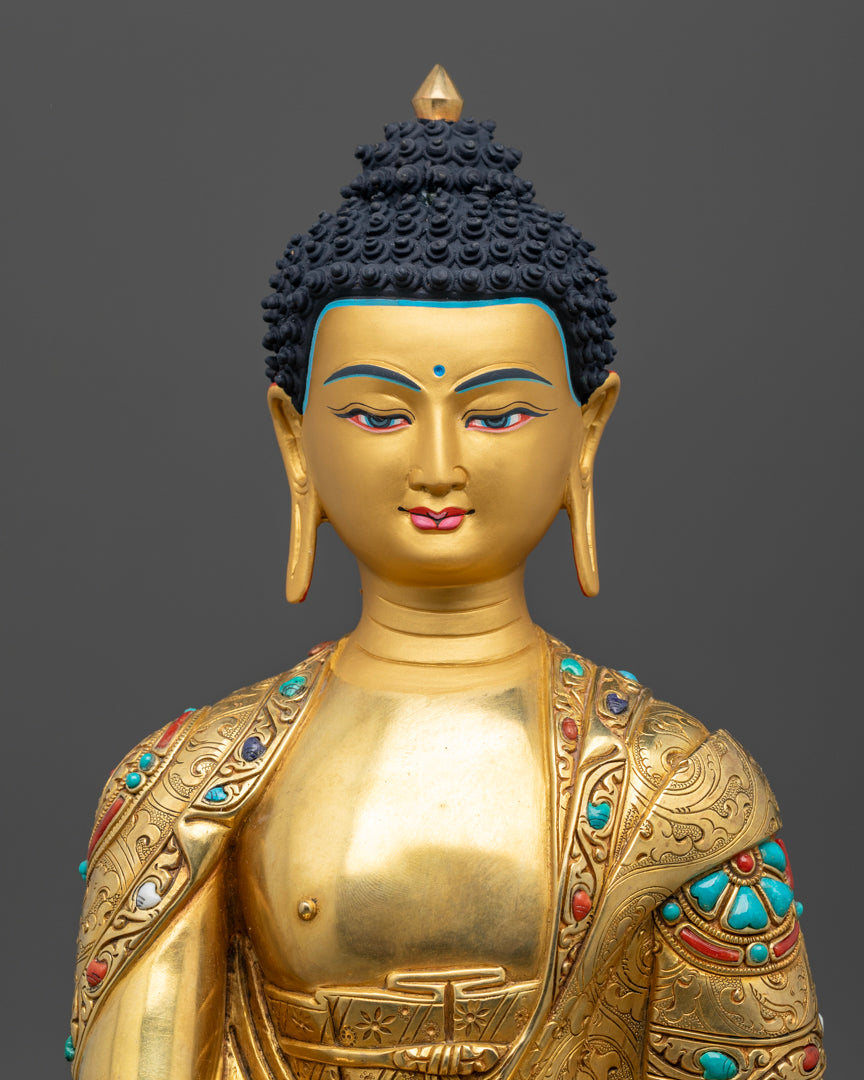 Shakyamuni Buddha Statue | Tibetan Artwork