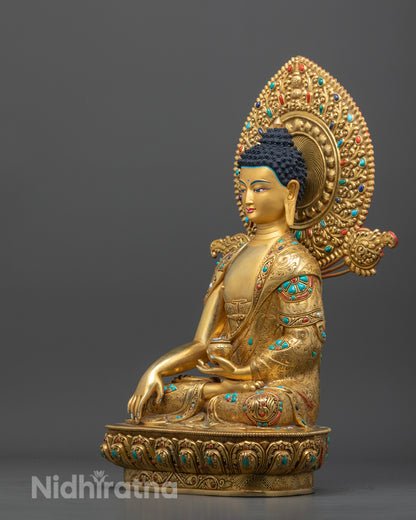 Shakyamuni Buddha Statue | Tibetan Artwork