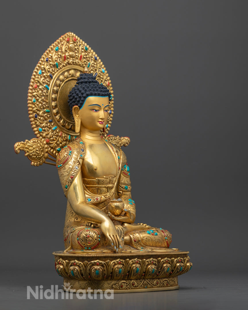 Shakyamuni Buddha Statue | Tibetan Artwork