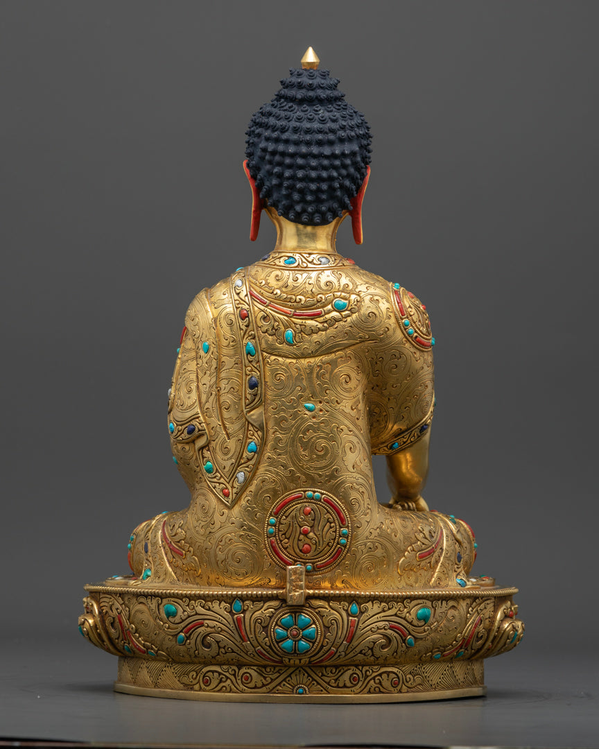 Shakyamuni Buddha Statue | Tibetan Artwork