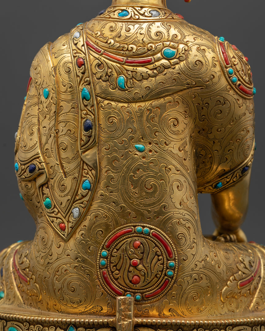 Shakyamuni Buddha Statue | Tibetan Artwork