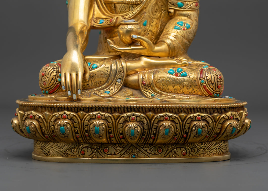 Shakyamuni Buddha Statue | Tibetan Artwork