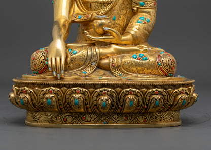 Shakyamuni Buddha Statue | Tibetan Artwork