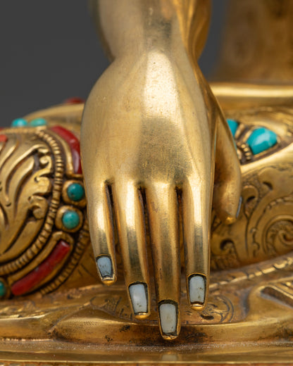 Shakyamuni Buddha Statue | Tibetan Artwork