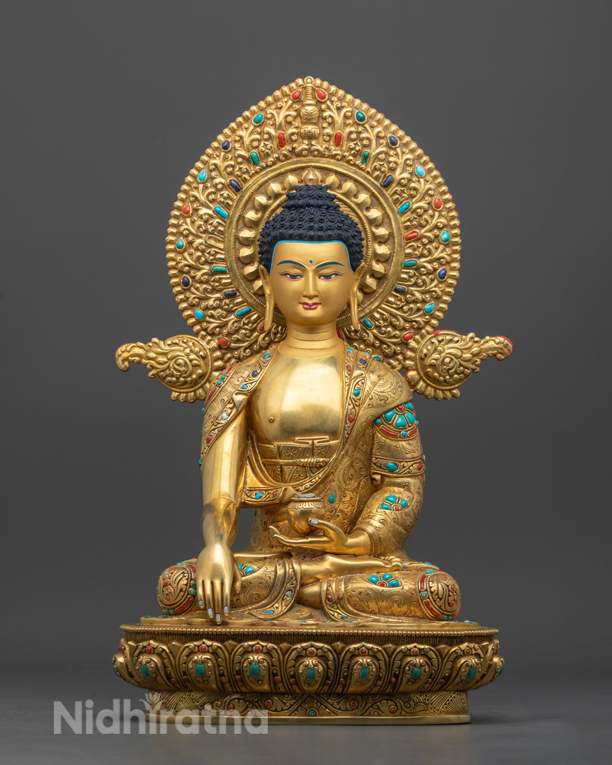 Shakyamuni Buddha Statue | Tibetan Artwork