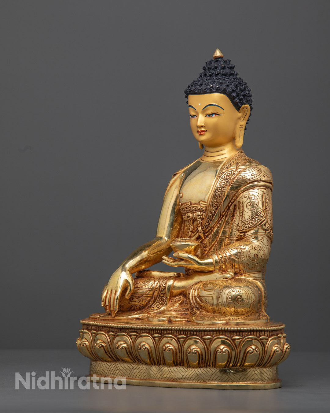 Buddhist Shakyamuni Buddha Statue | Tibetan Artwork