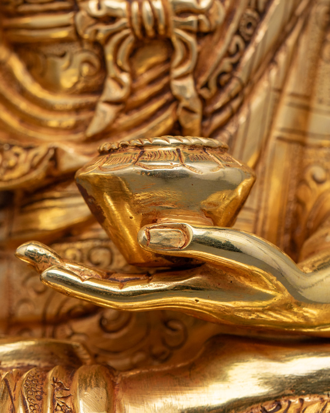 Buddhist Shakyamuni Buddha Statue | Tibetan Artwork
