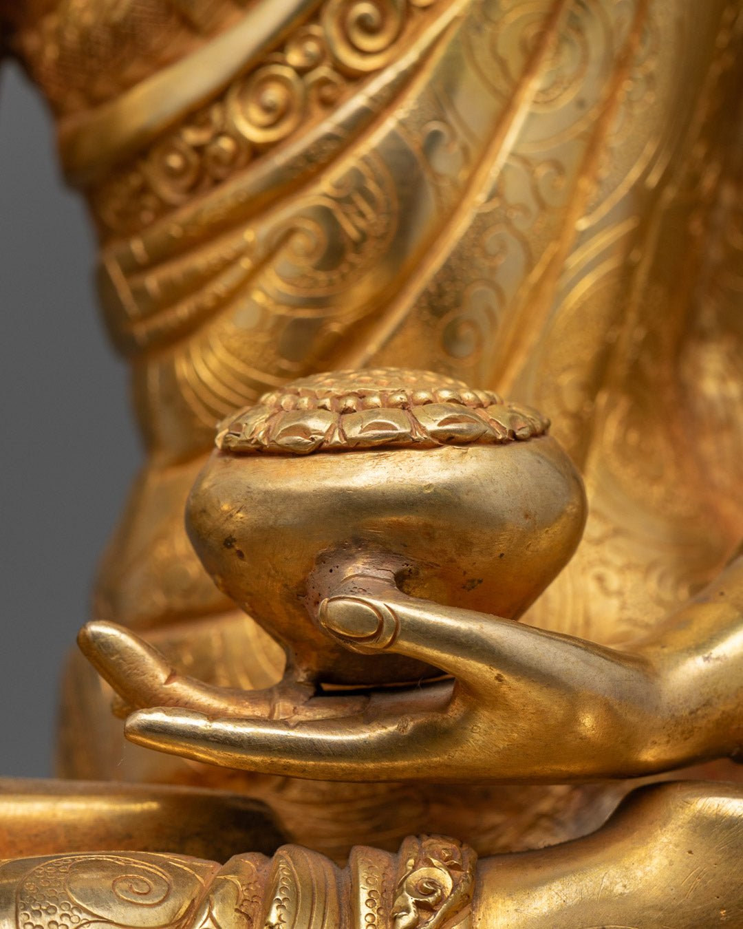 Shakyamuni Buddha Statue | Handmade Copper Body