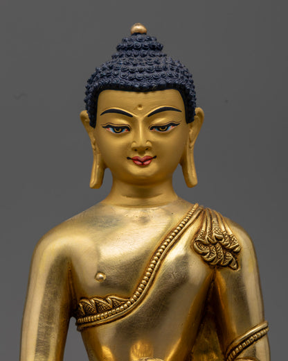 6.88" Inch Shakyamuni Buddha Statue | Handmade in Nepal