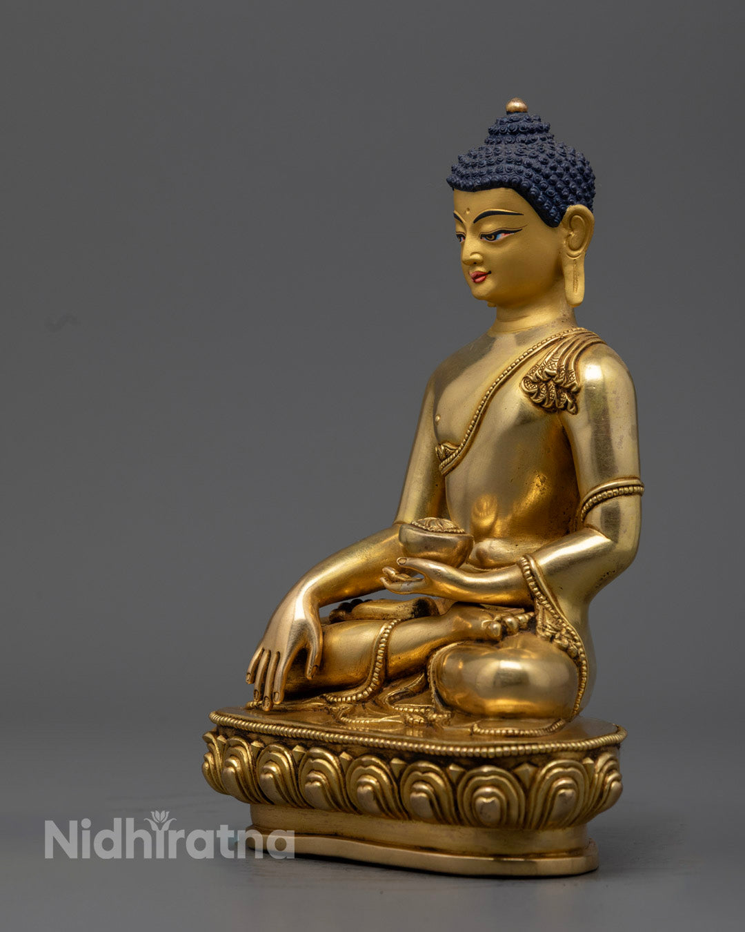 6.88" Inch Shakyamuni Buddha Statue | Handmade in Nepal